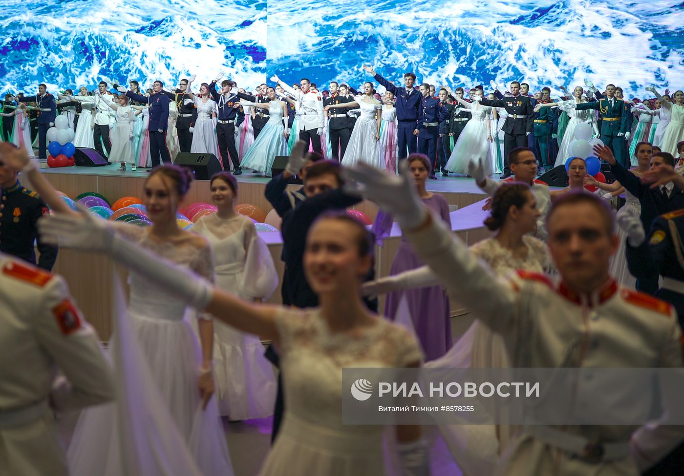 Всероссийский слет кадетских корпусов в лагере "Орленок"