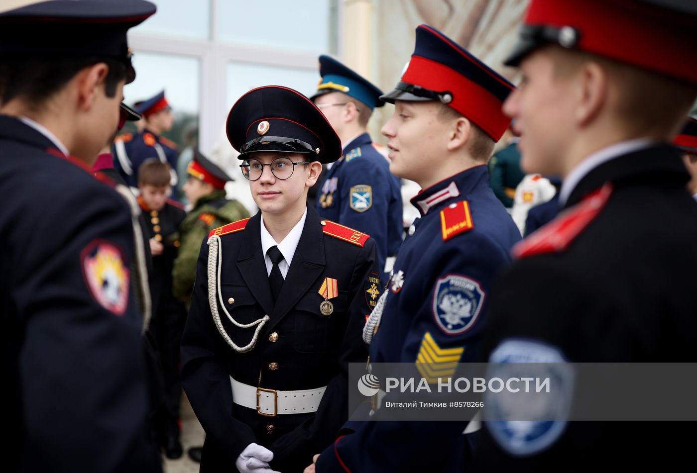 Всероссийский слет кадетских корпусов в лагере "Орленок"