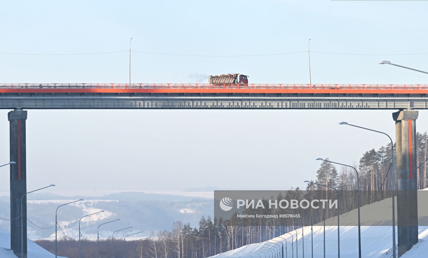 Строительство автомобильной дороги М-12 "Восток" в Татарстане