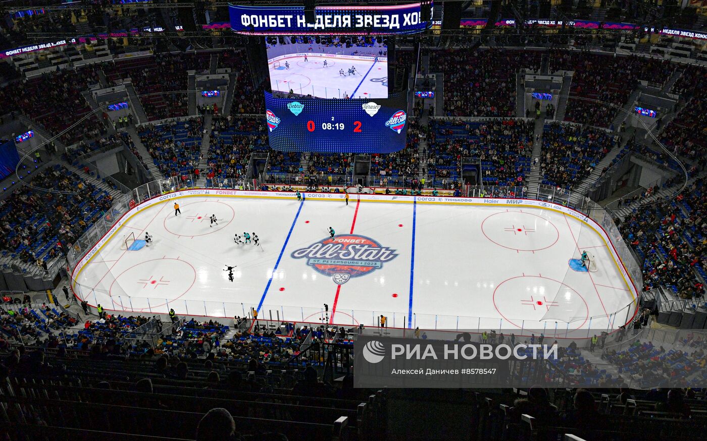 Хоккей. "Матч звезд КХЛ - 2023". Полуфиналы