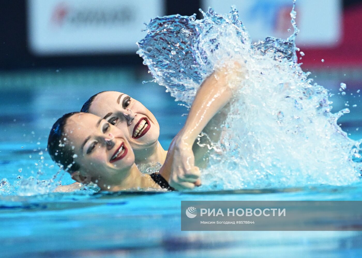 Синхронное плавание. Кубок федерации. Дуэты. Техническая программа