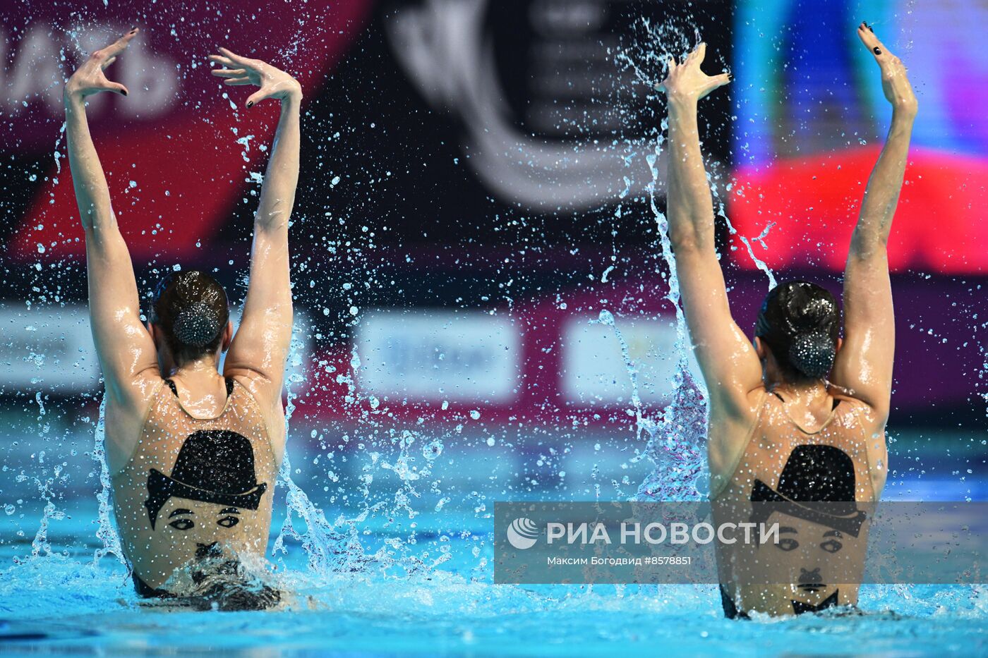 Синхронное плавание. Кубок федерации. Дуэты. Техническая программа