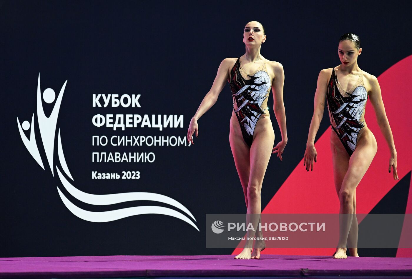 Синхронное плавание. Кубок федерации. Дуэты. Произвольная программа