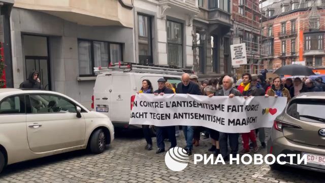 В Брюсселе началась акция против антисемитизма