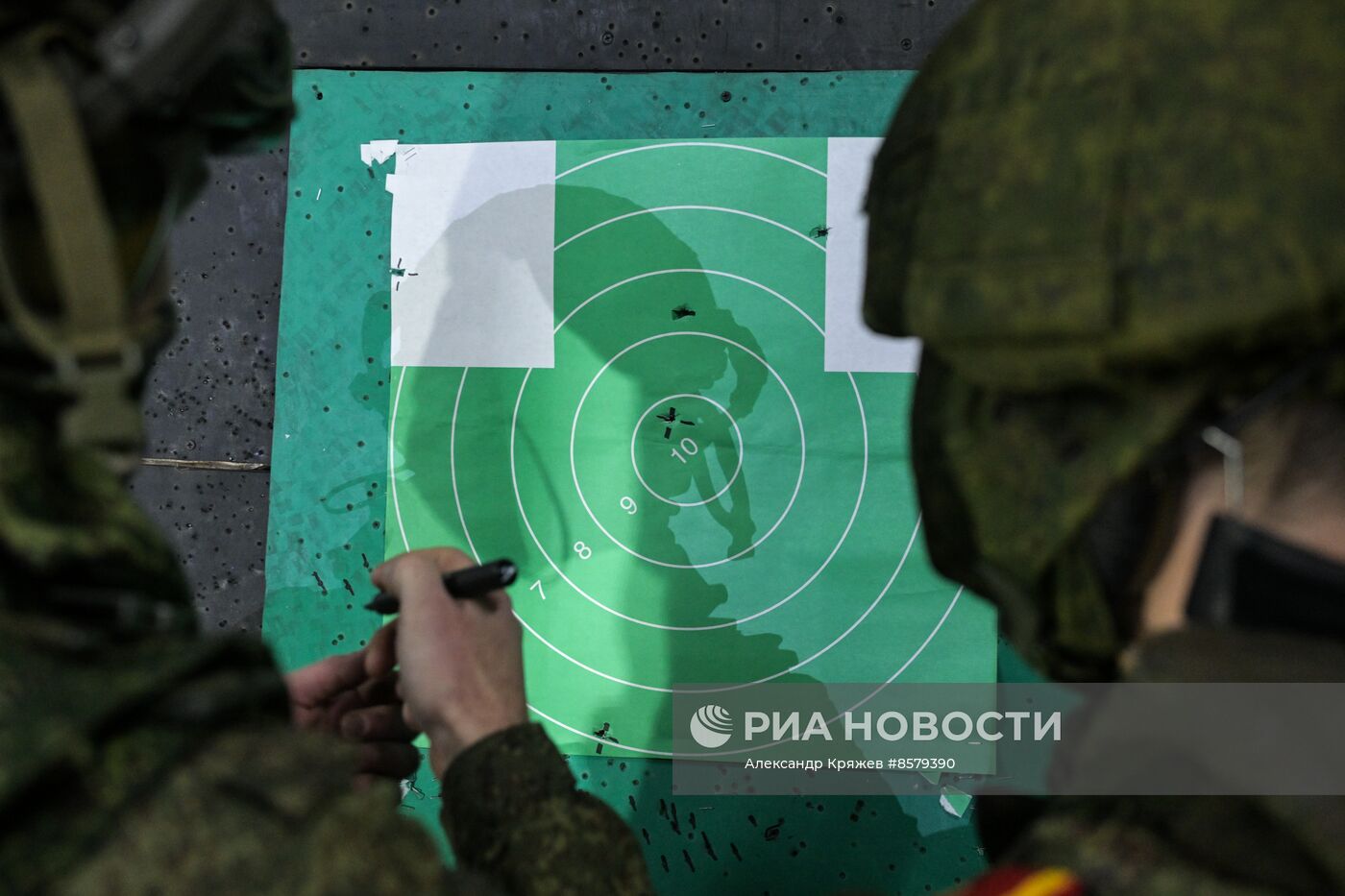 Занятия курсантов по боевой подготовке в Новосибирской области