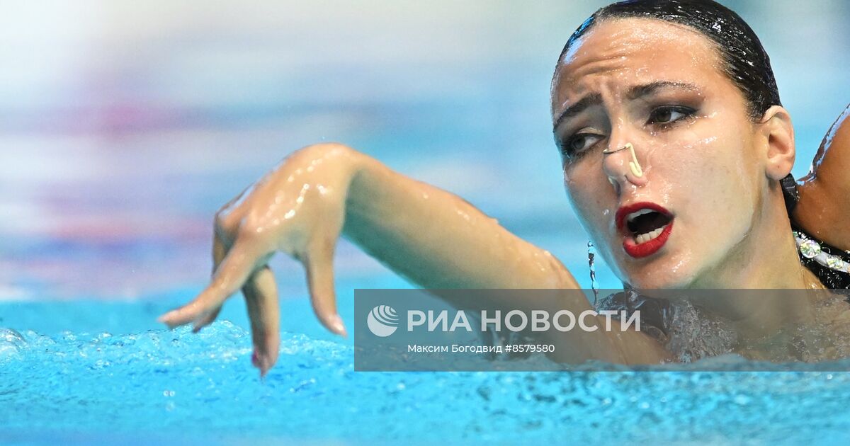 Азарова Елена Юрьевна синхронное плавание