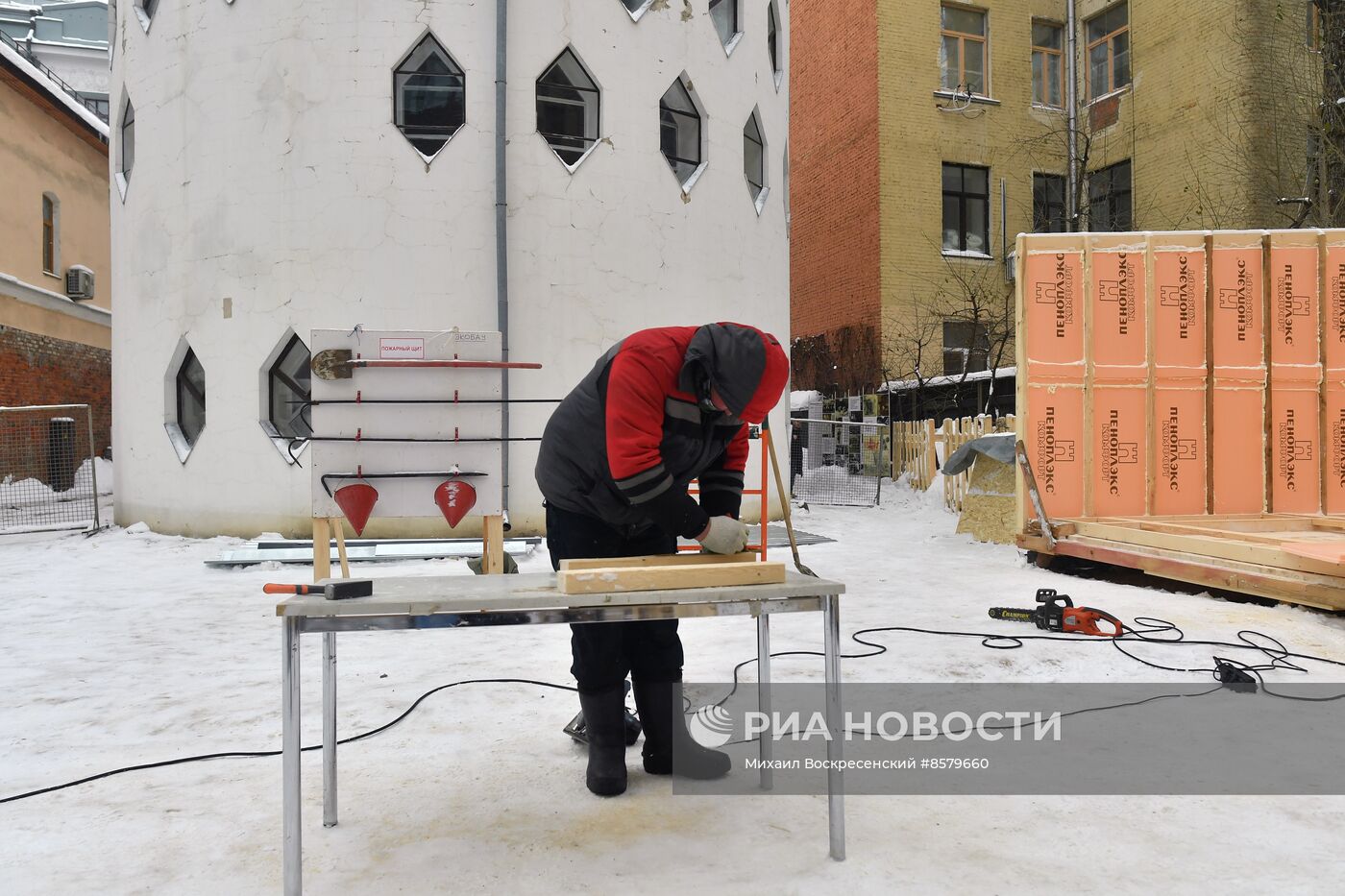 Старт основного этапа реставрации Дома Мельникова 