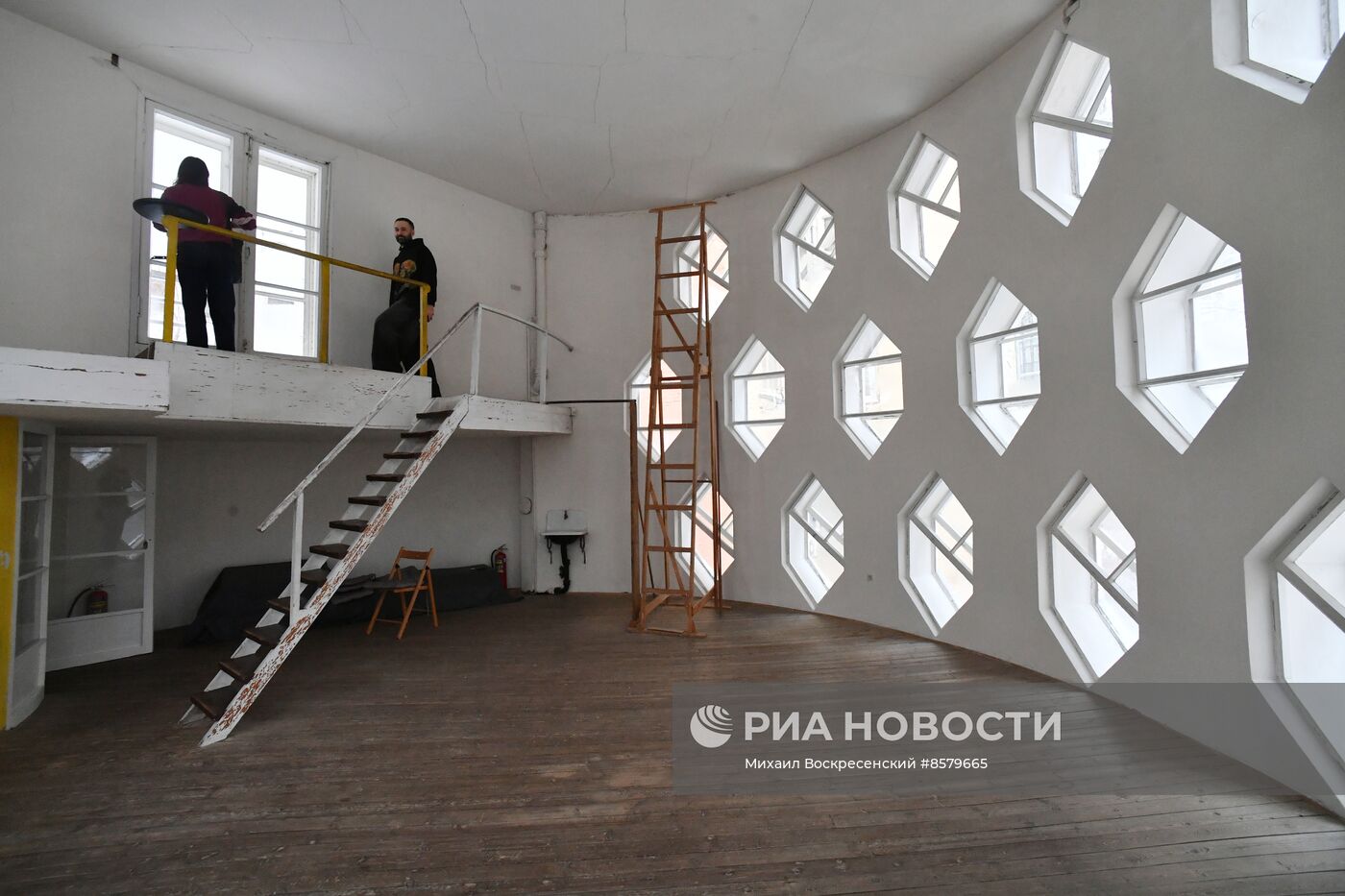 Старт основного этапа реставрации Дома Мельникова 