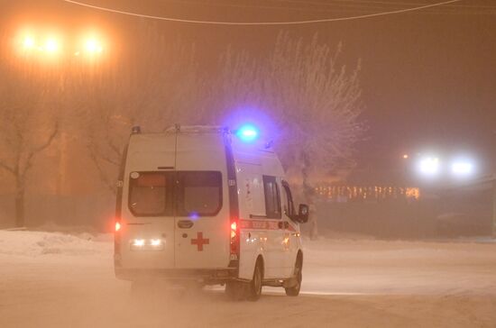 Морозы в Сибири