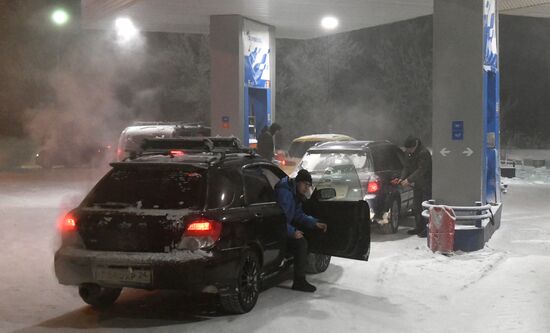 Морозы в Сибири