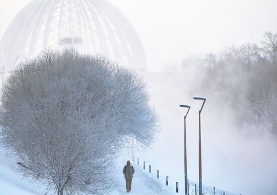 Мороз в Екатеринбурге