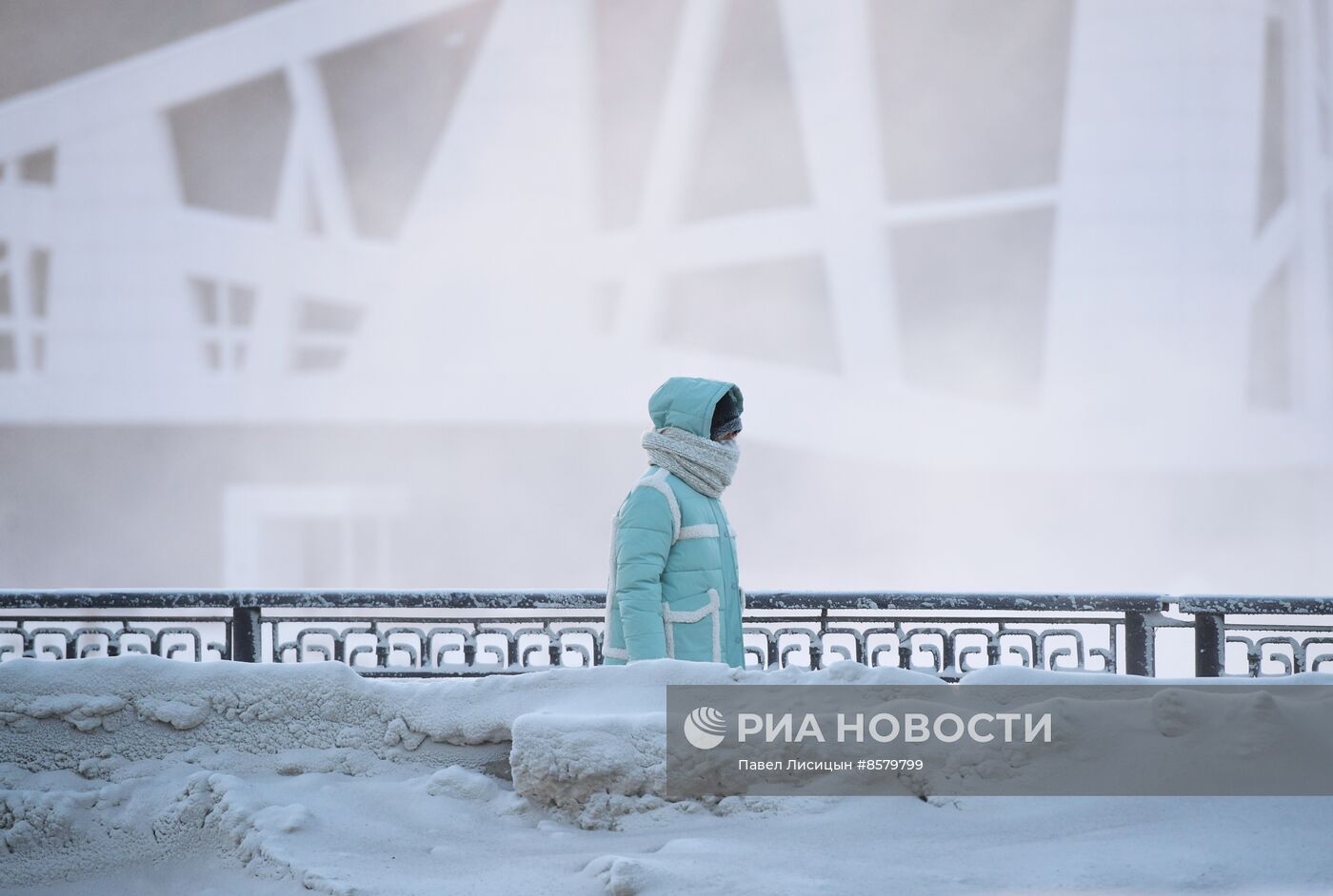 Мороз в Екатеринбурге