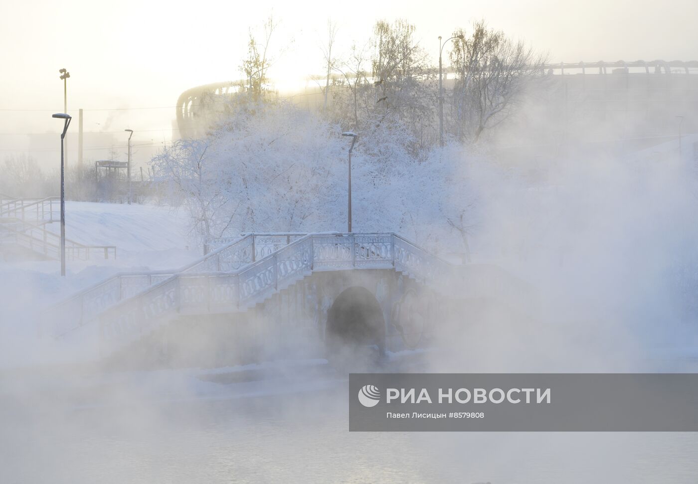 Мороз в Екатеринбурге