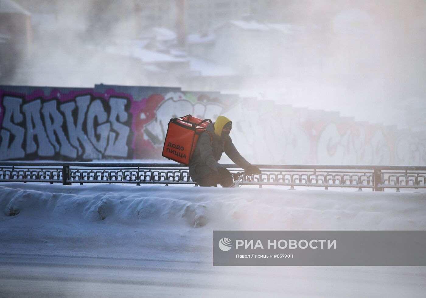 Мороз в Екатеринбурге