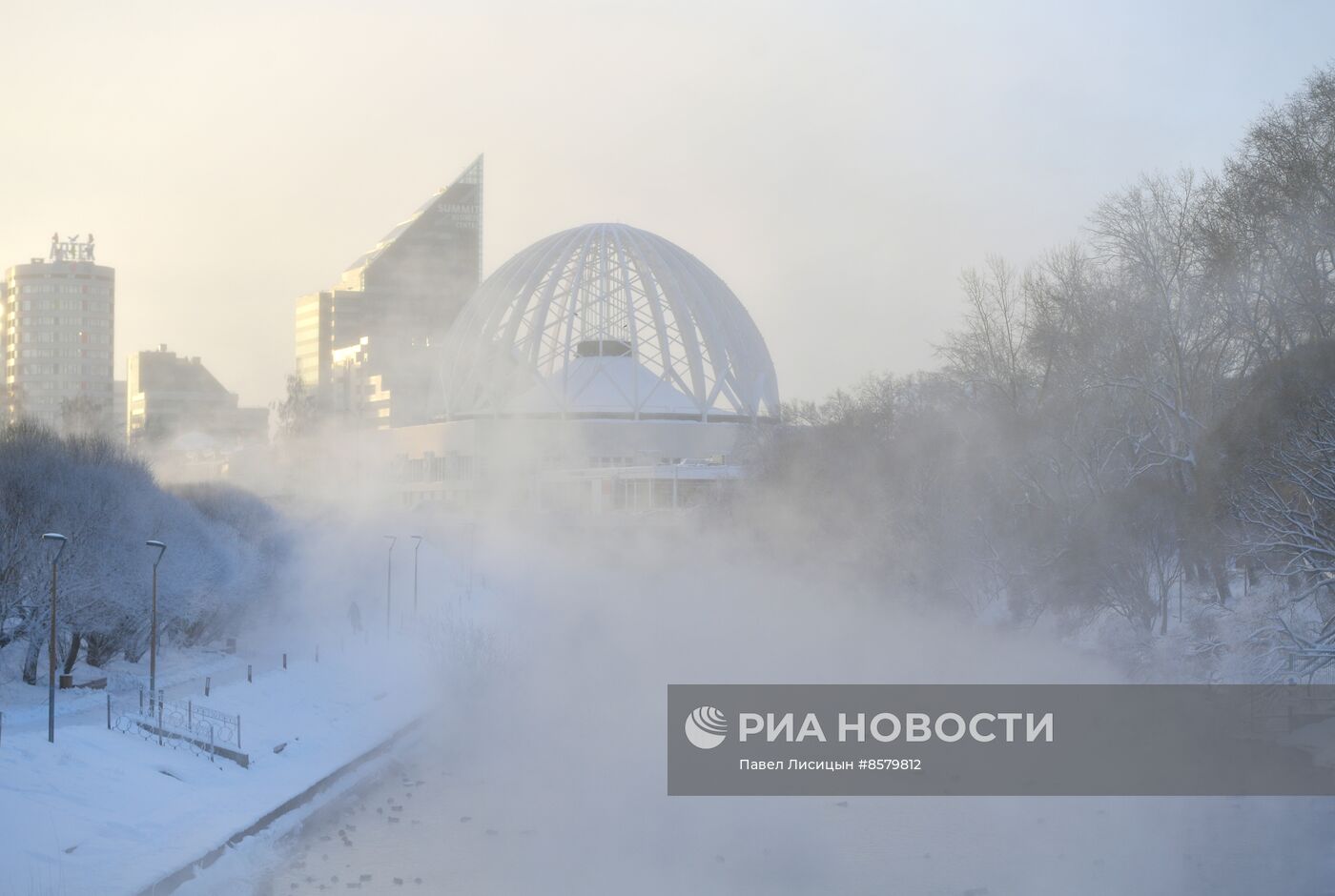 Мороз в Екатеринбурге