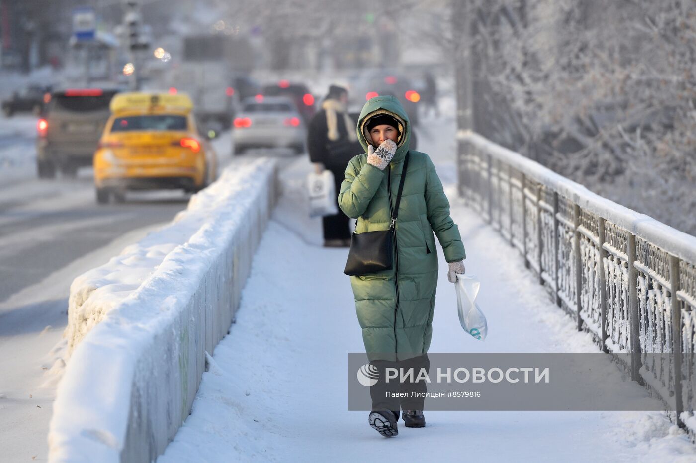 Мороз в Екатеринбурге