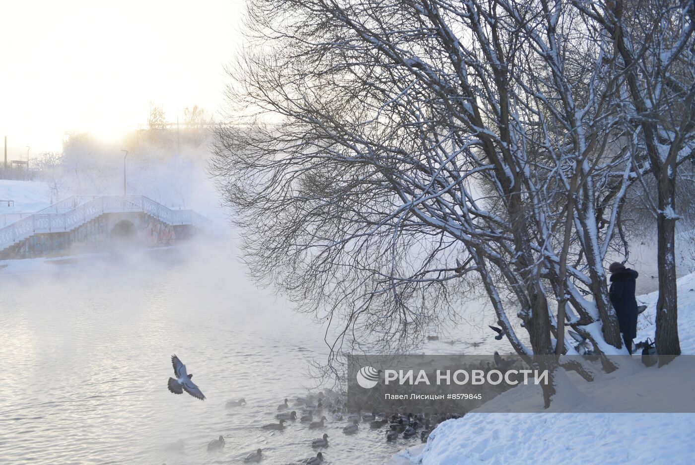 Мороз в Екатеринбурге