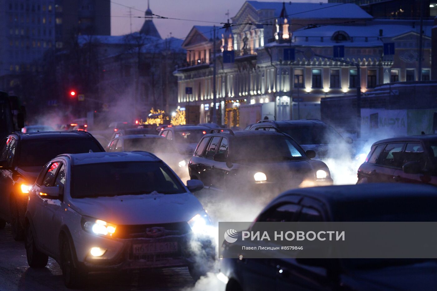 Мороз в Екатеринбурге