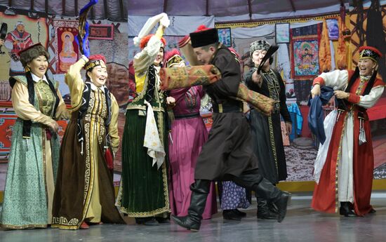 Выставка "Россия". Республика Калмыкия. День региона