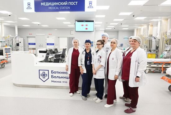 Открытие флагманского центра Боткинской больницы
