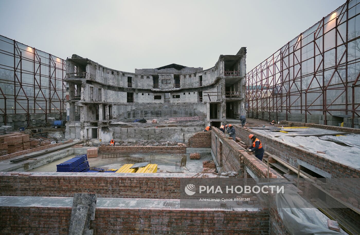 Восстановление Мариупольского драмтеатра