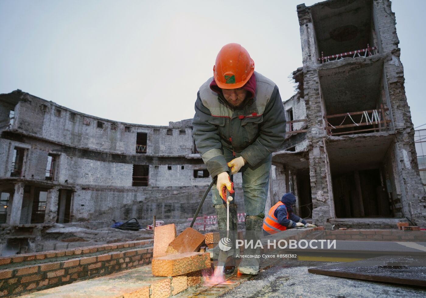 Восстановление Мариупольского драмтеатра