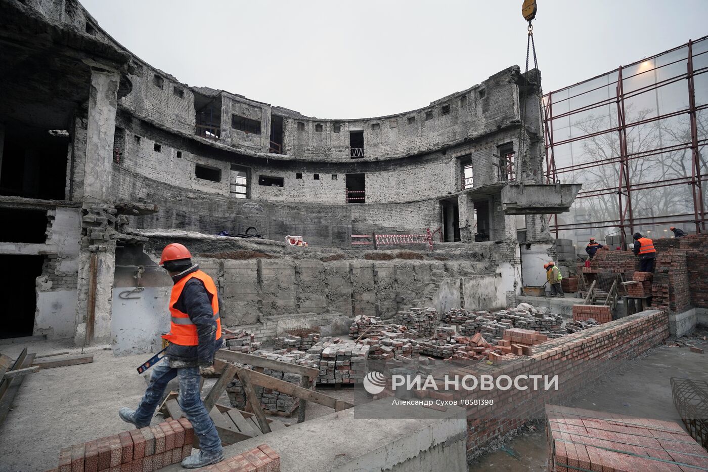 Восстановление Мариупольского драмтеатра