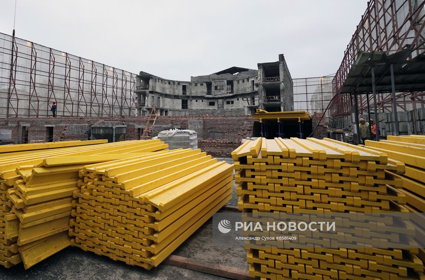 Восстановление Мариупольского драмтеатра