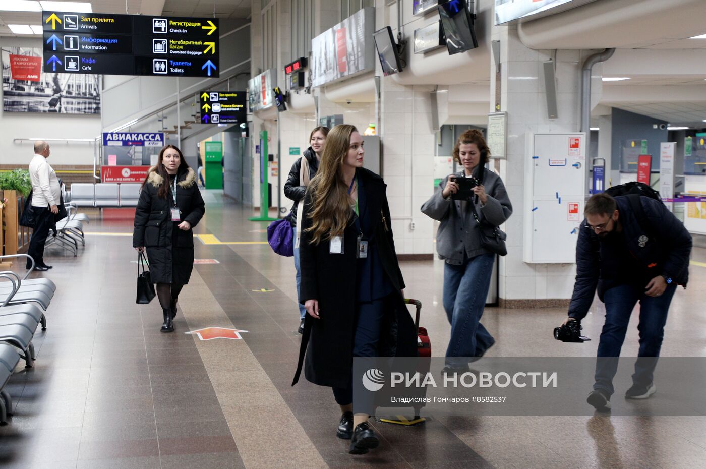 Тестовый рейс в аэропорту Краснодара