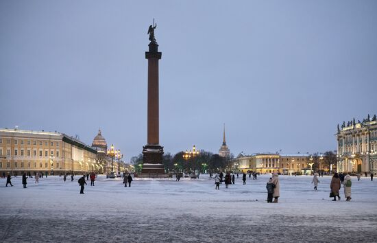 Предновогодний Санкт-Петербург