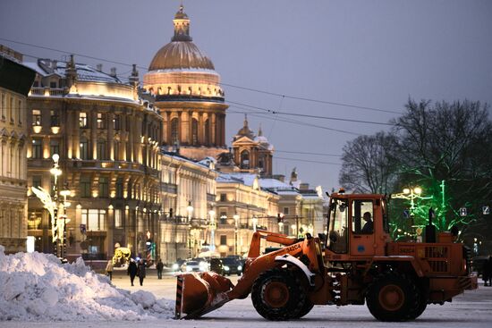 Предновогодний Санкт-Петербург