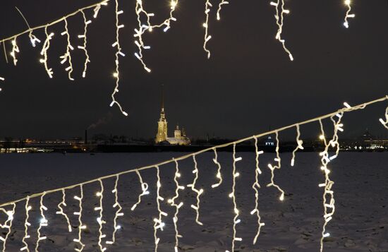 Предновогодний Санкт-Петербург