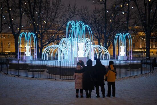 Предновогодний Санкт-Петербург