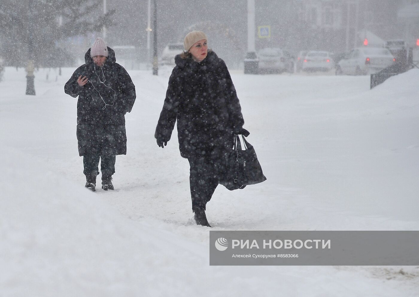 Снегопад в Тамбове