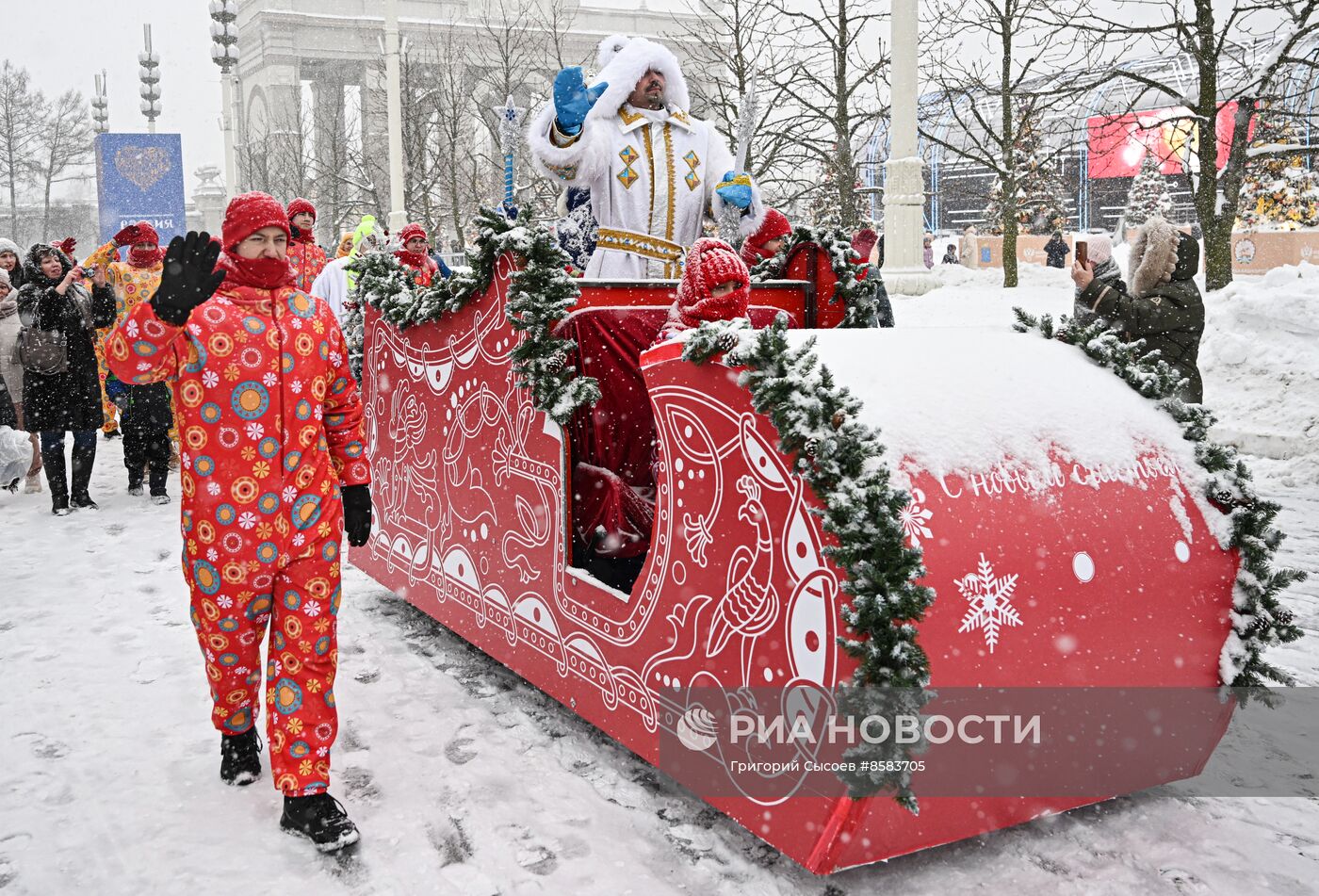 Выставка "Россия". День Деда Мороза: Чысхаан и Эхээ Дьыл (Саха)