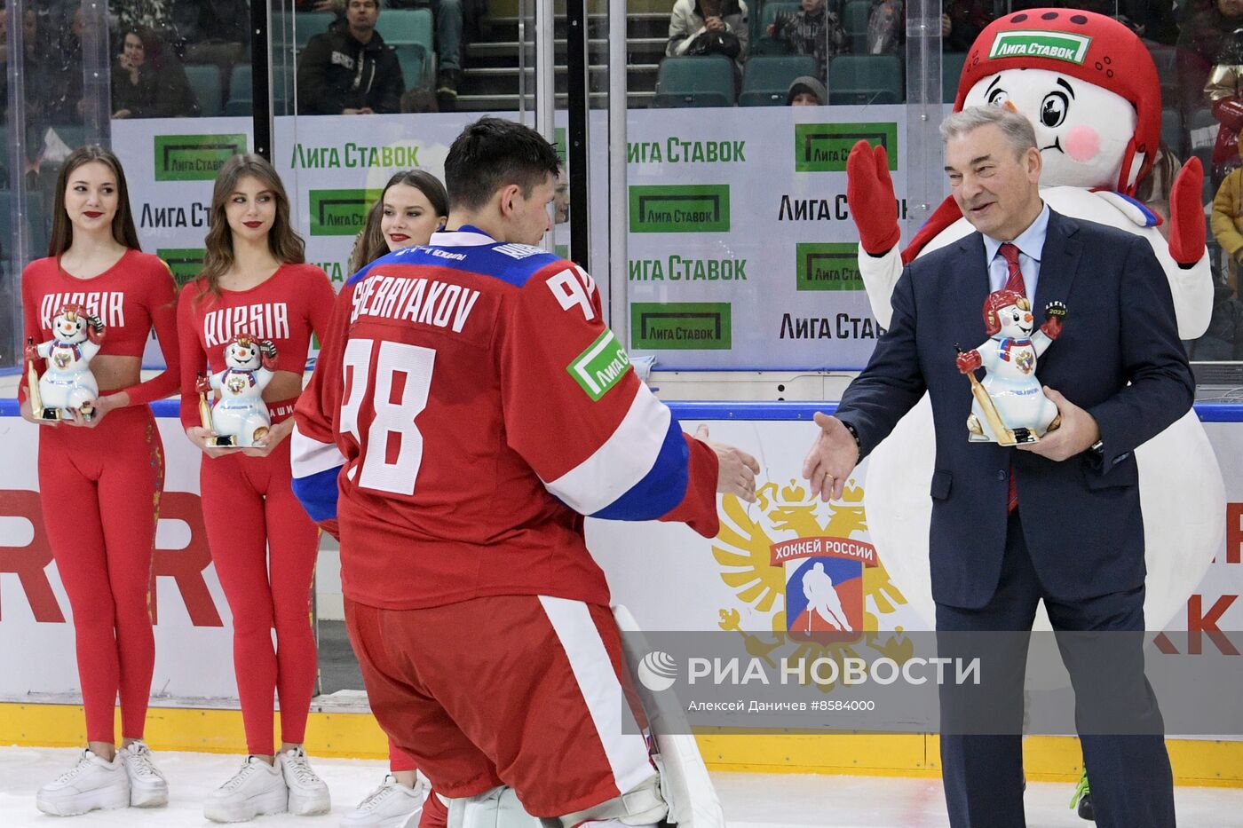 Хоккей. Кубок Первого канала. Матч Россия 25 - Казахстан