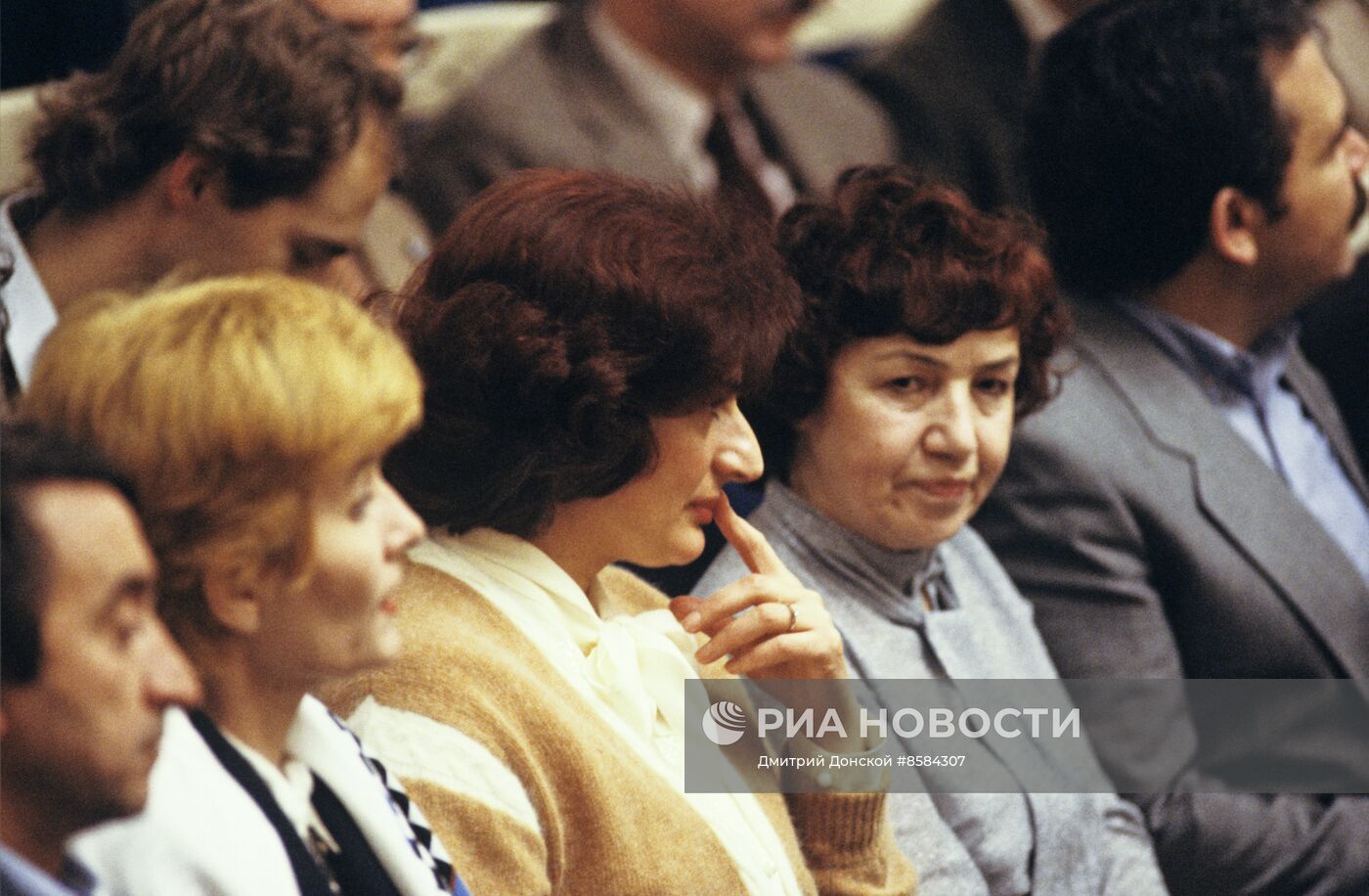 Пресс-конференция чемпиона мира по шахматам Гарри Каспарова