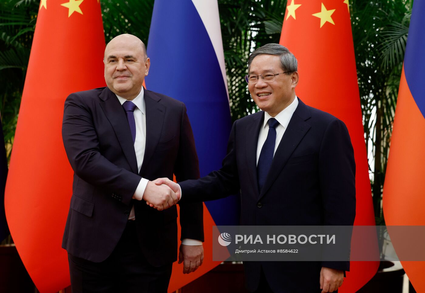 Рабочий визит премьер-министра РФ М. Мишустина в Китай
