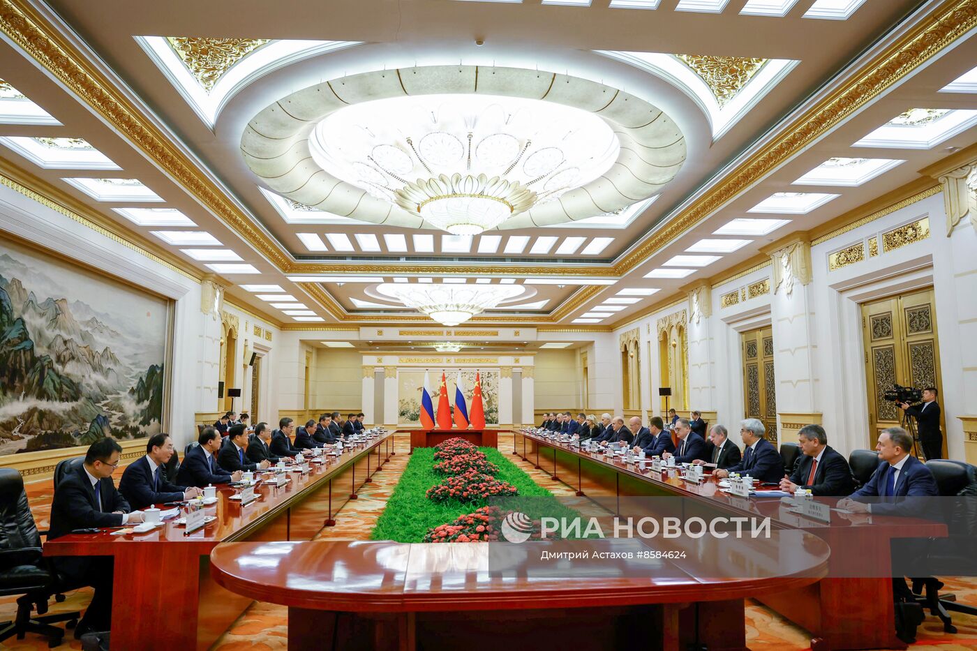 Рабочий визит премьер-министра РФ М. Мишустина в Китай