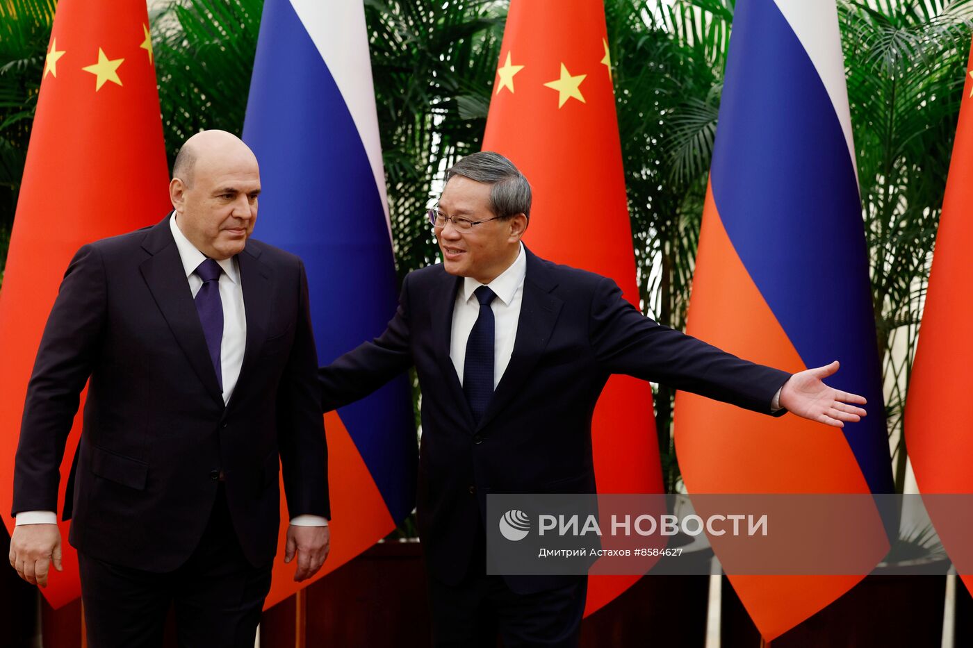 Рабочий визит премьер-министра РФ М. Мишустина в Китай