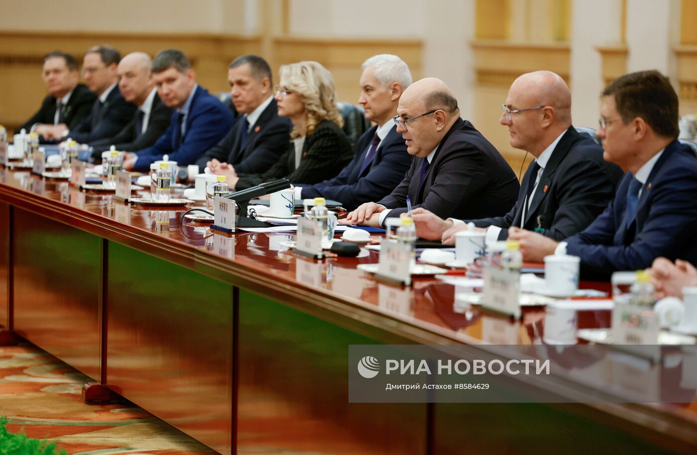 Рабочий визит премьер-министра РФ М. Мишустина в Китай