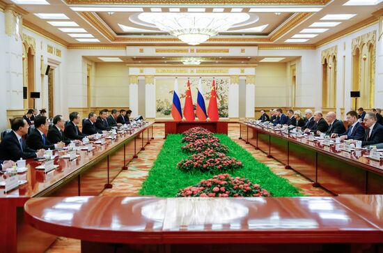 Рабочий визит премьер-министра РФ М. Мишустина в Китай