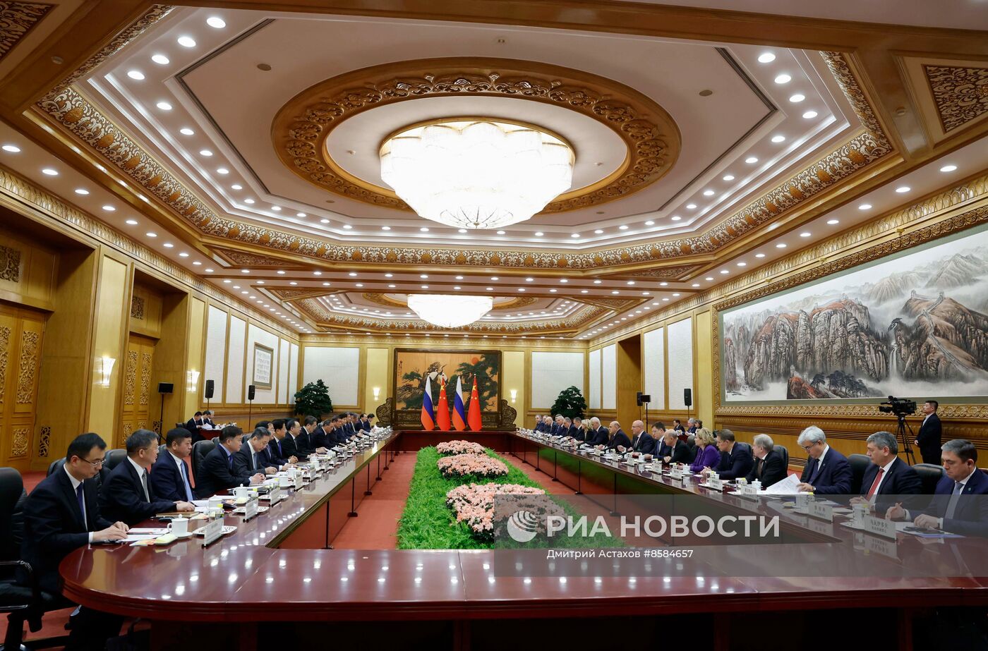 Рабочий визит премьер-министра РФ М. Мишустина в Китай