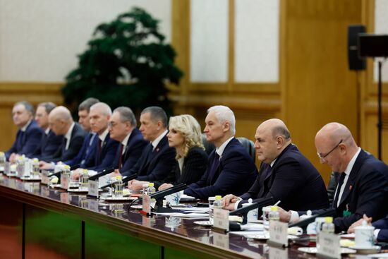 Рабочий визит премьер-министра РФ М. Мишустина в Китай