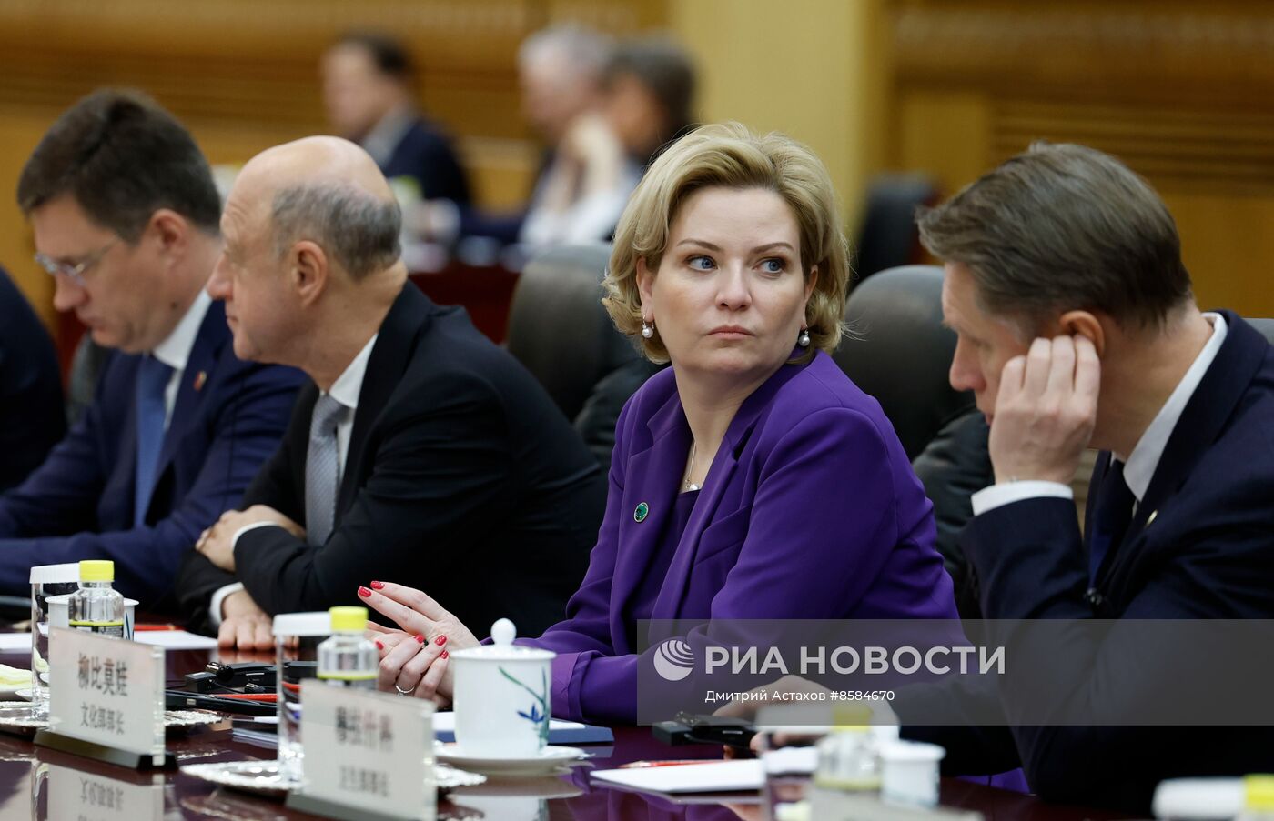 Рабочий визит премьер-министра РФ М. Мишустина в Китай