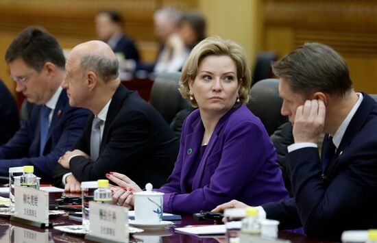 Рабочий визит премьер-министра РФ М. Мишустина в Китай