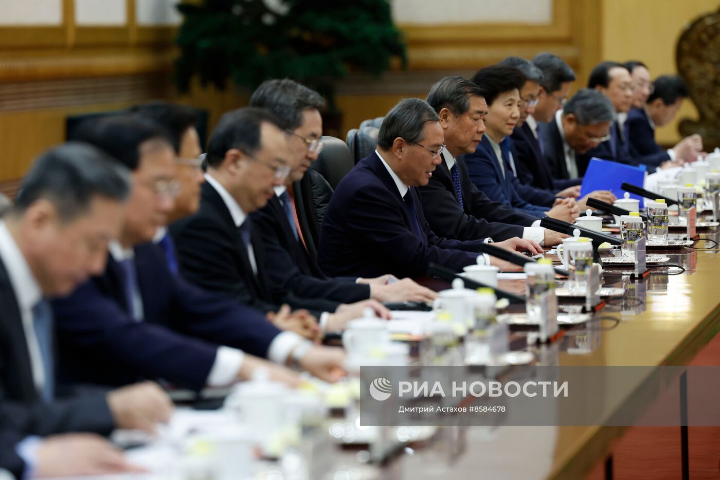 Рабочий визит премьер-министра РФ М. Мишустина в Китай