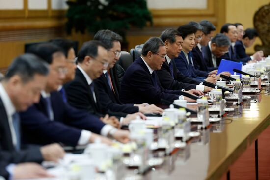 Рабочий визит премьер-министра РФ М. Мишустина в Китай