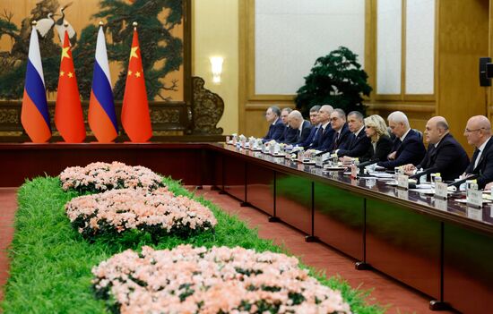 Рабочий визит премьер-министра РФ М. Мишустина в Китай