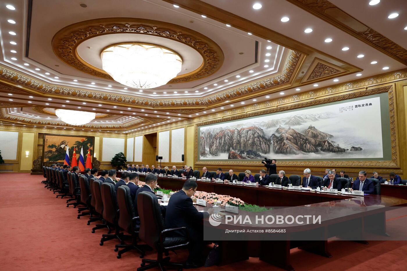 Рабочий визит премьер-министра РФ М. Мишустина в Китай